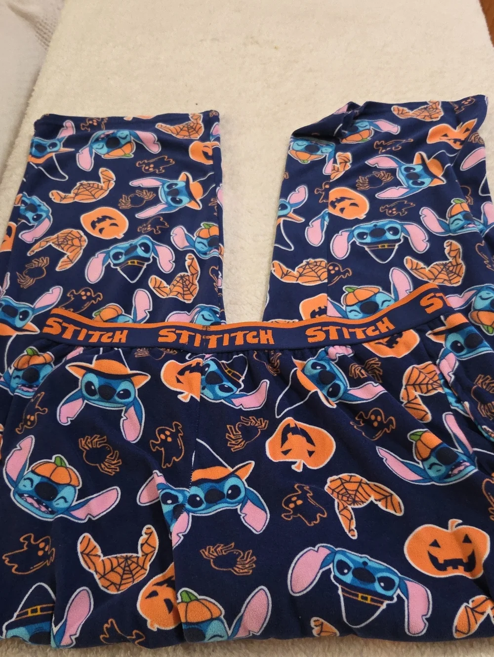 DISNEY HALLOWEEN STITCH PAJAMA PANTS - Picture 6 of 6